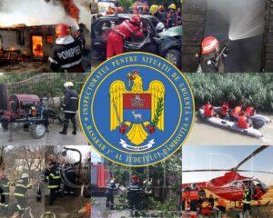 Read more about the article ISU DAMBOVITA: Misiuni ale pompierilor dâmbovițeni în perioada 24.10 – 30.10.2022