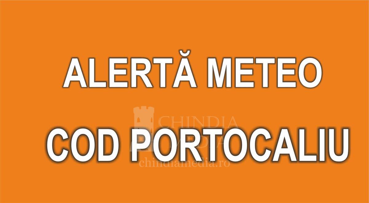 You are currently viewing METEO: Cod portocaliu de instabilitate atmosferică
