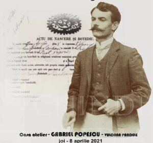 Read more about the article “155 de ani de la naşterea gravorului Gabriel Popescu – personalităţi care au marcat destinul artistului” – expoziţie la Casa Atelier “Gabriel Popescu” Vulcana – Pandele