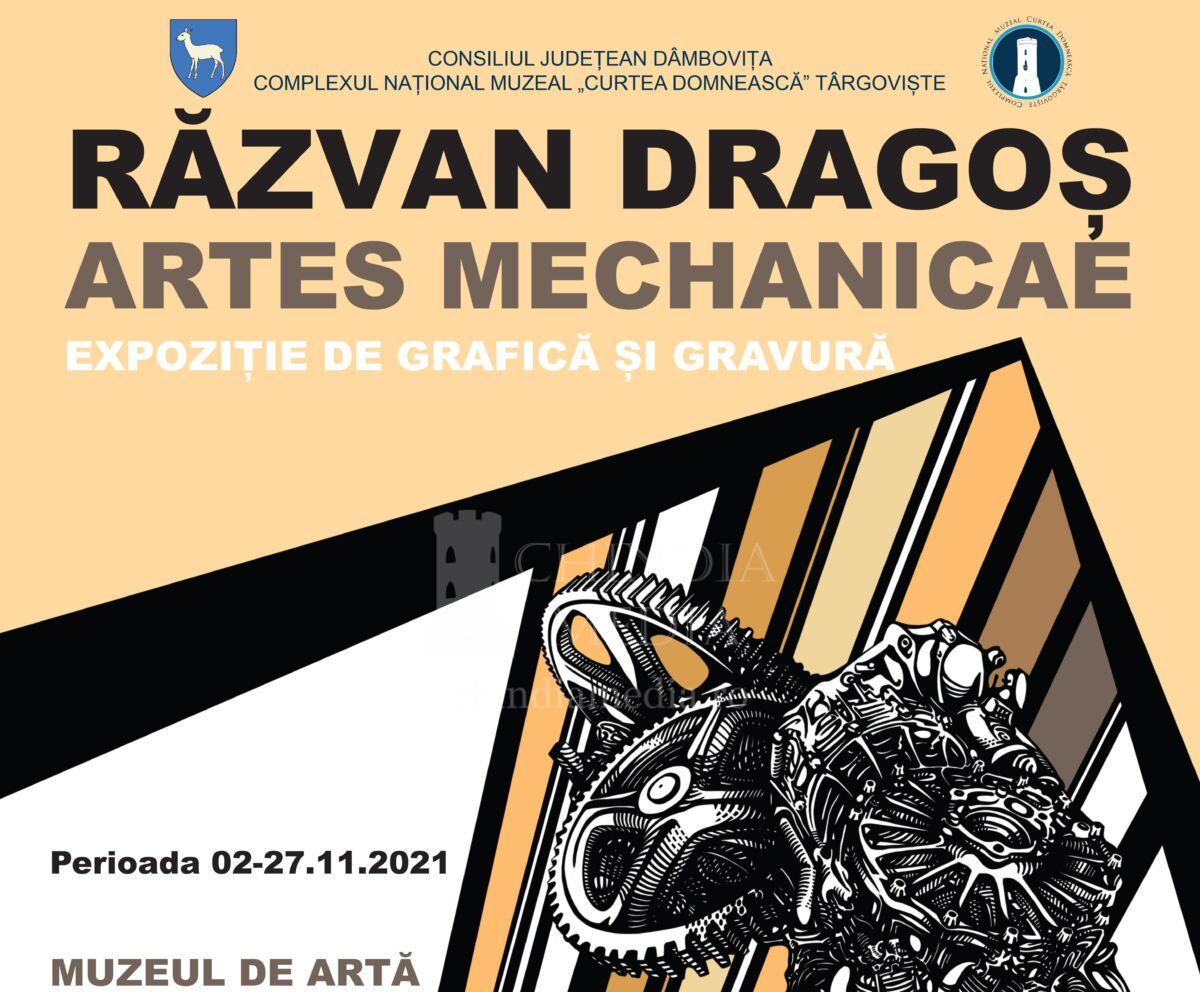You are currently viewing MUZEUL DE ARTA TARGOVISTE: Expoziţia de grafică și gravură „Artes Mechanicae” Răzvan Dragoș