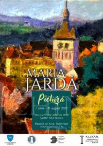 Read more about the article CJ DAMBOVITA: Se deschide expoziţia de pictură a artistei Maria Jardă
