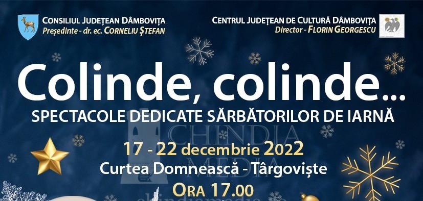 You are currently viewing CJ DAMBOVITA: Sărbătoarea Crăciunului marcata de un concert de colinde