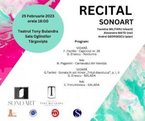 Read more about the article CULTURAL: Asociația SonoArt vă invită la concert