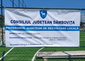 Read more about the article CJ DÂMBOVIȚA: Comuna Doicești se află într-un amplu proiect de modernizare