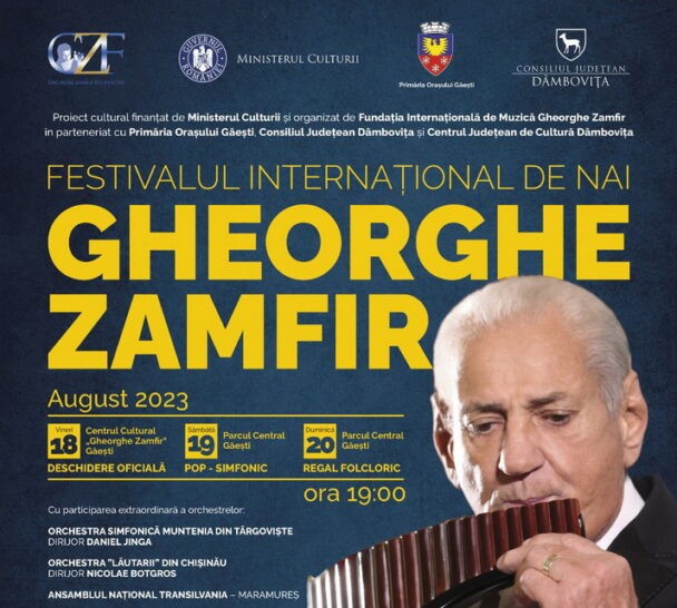 You are currently viewing CULTURAL:ÎN PERIOADA 18-20 AUGUST VA AVEA LOC FESTIVALUL INTERNAȚIONAL DE NAI GHEORGHE ZAMFIR