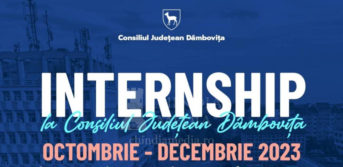 You are currently viewing CJ DÂMBOVIȚA: Pe 1 septembrie vor începe înscrierile pentru Internship 2023