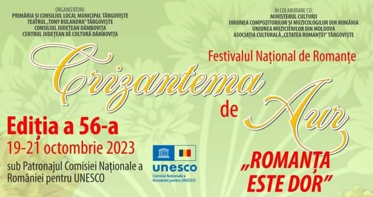You are currently viewing ÎNCEPE A 56-A EDIȚIE A FESTIVALULUI NAȚIONAL “CRIZANTEMA DE AUR”