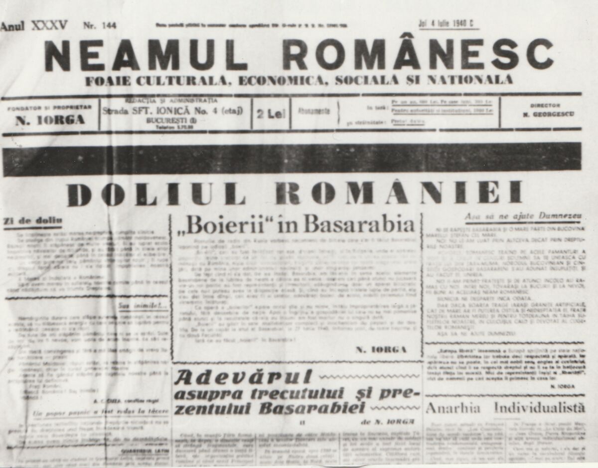 You are currently viewing EDITORIAL: 1 iulie 1940.  Retragerea continuă.