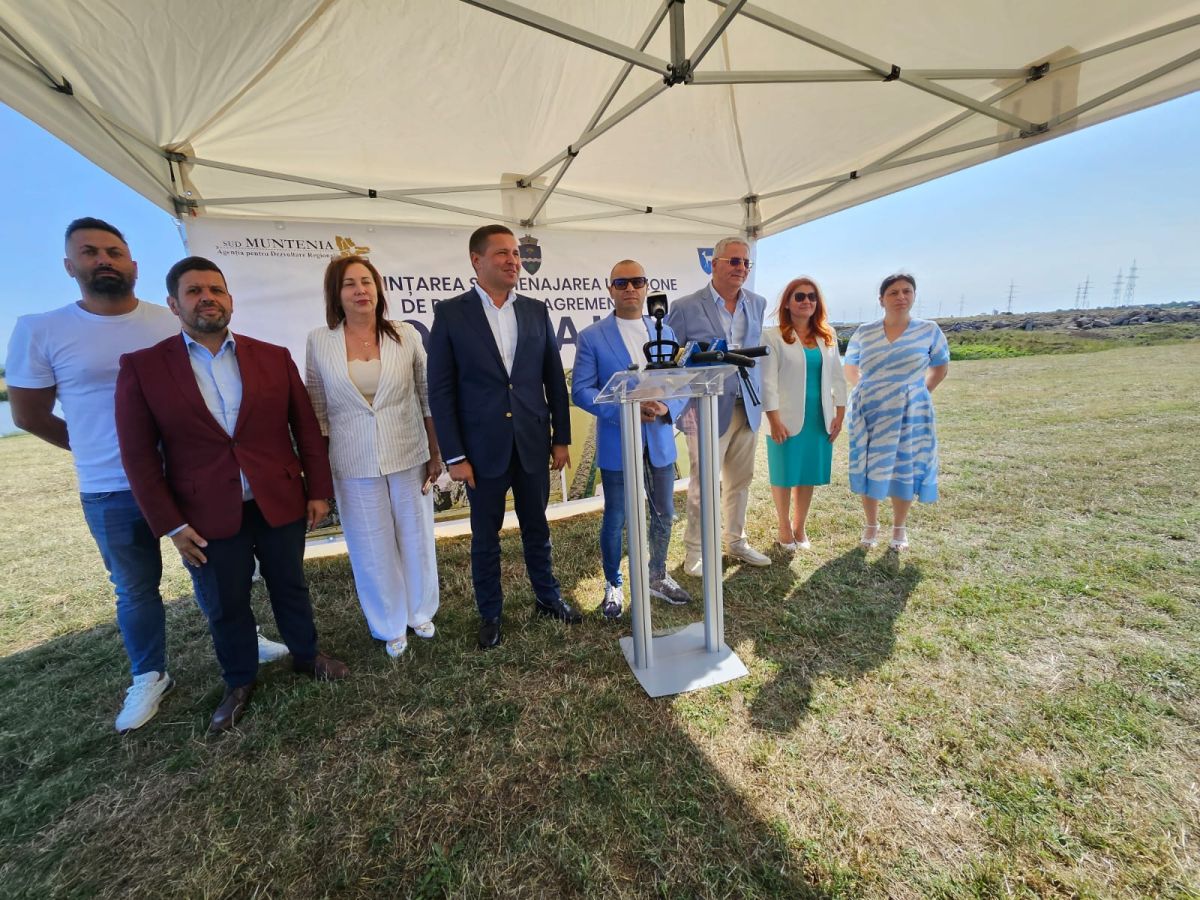 You are currently viewing A FOST SEMNAT PROIECTUL ÎNFIINȚĂRII UNEI ZONE DE AGREMENT ȘI RECREERE  IN COMUNA ULMI