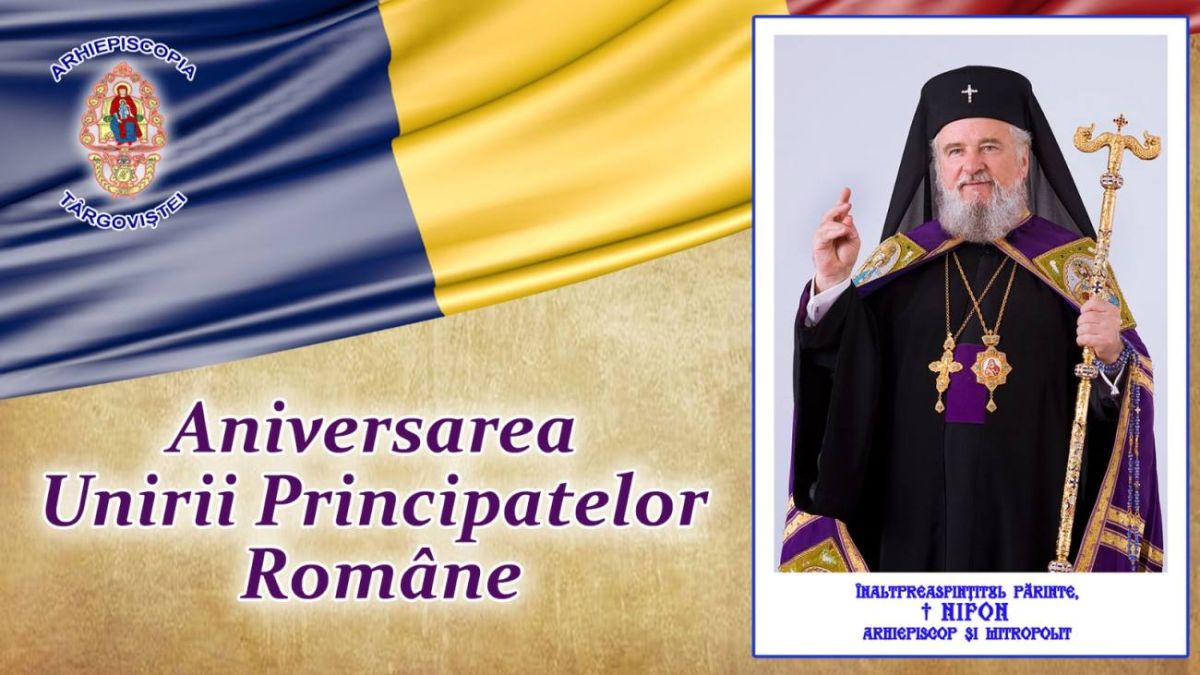 You are currently viewing MESAJUL ÎNALTPREASFINȚITULUI PĂRINTE ARHIEPISCOP ȘI MITROPOLIT NIFON CU PRILEJUL ZILEI UNIRII PRINCIPATELOR ROMÂNE– 24 IANUARIE 2026