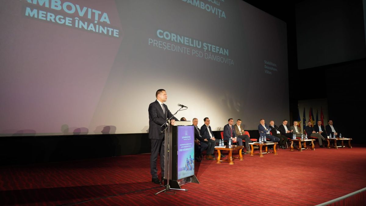 You are currently viewing CORNELIU  STEFAN: „PSD Dâmbovița a arătat încă o dată că este principală forță politică din judeţul nostru și una dintre cele mai puternice organizaţii din ţară.”