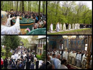 Read more about the article SĂRBĂTOAREA IZVORUL TĂMĂDUIRII LA MĂNĂSTIREA NUCET DIN ARHIEPISCOPIA TÂRGOVIȘTEI