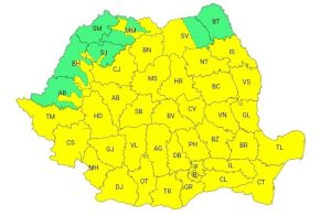 Read more about the article ATENȚIONARE METEOROLOGICĂ COD GALBEN IN JUDEȚUL DÂMBOVIȚA