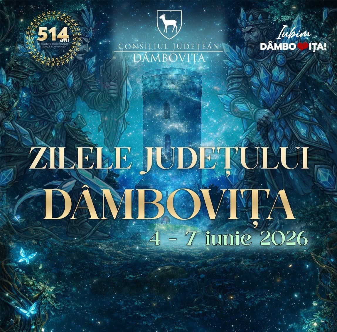 You are currently viewing CJ DÂMBOVIȚA: Zilele Județului Dâmbovița – Programul zilei de duminică, 7 iunie