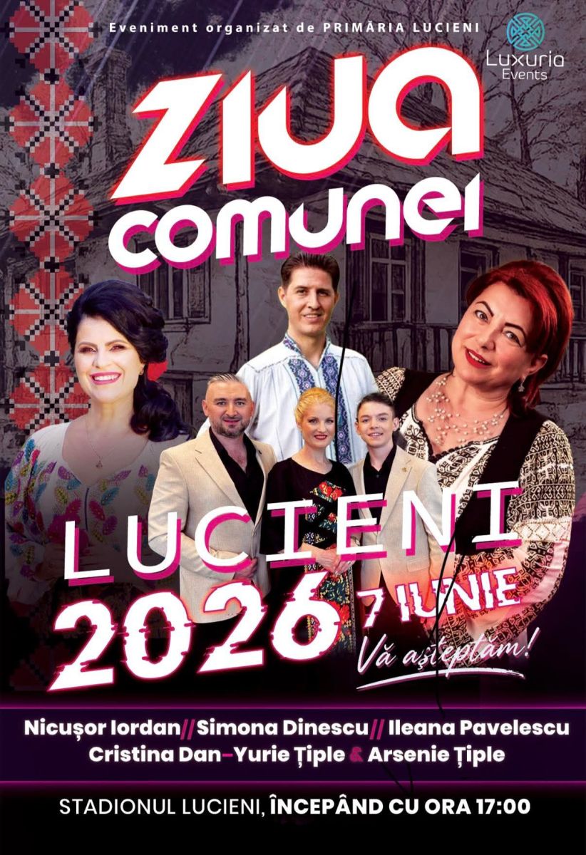 You are currently viewing COMUNA LUCIENI ÎMBRACA STRAI DE SĂRBĂTOARE