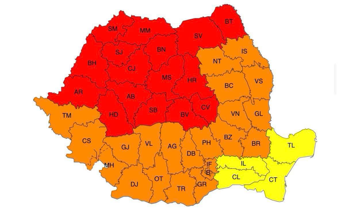 You are currently viewing METEO: ATENȚIONARE METEOROLOGICĂ DE TEMPERATURI RIDICATE