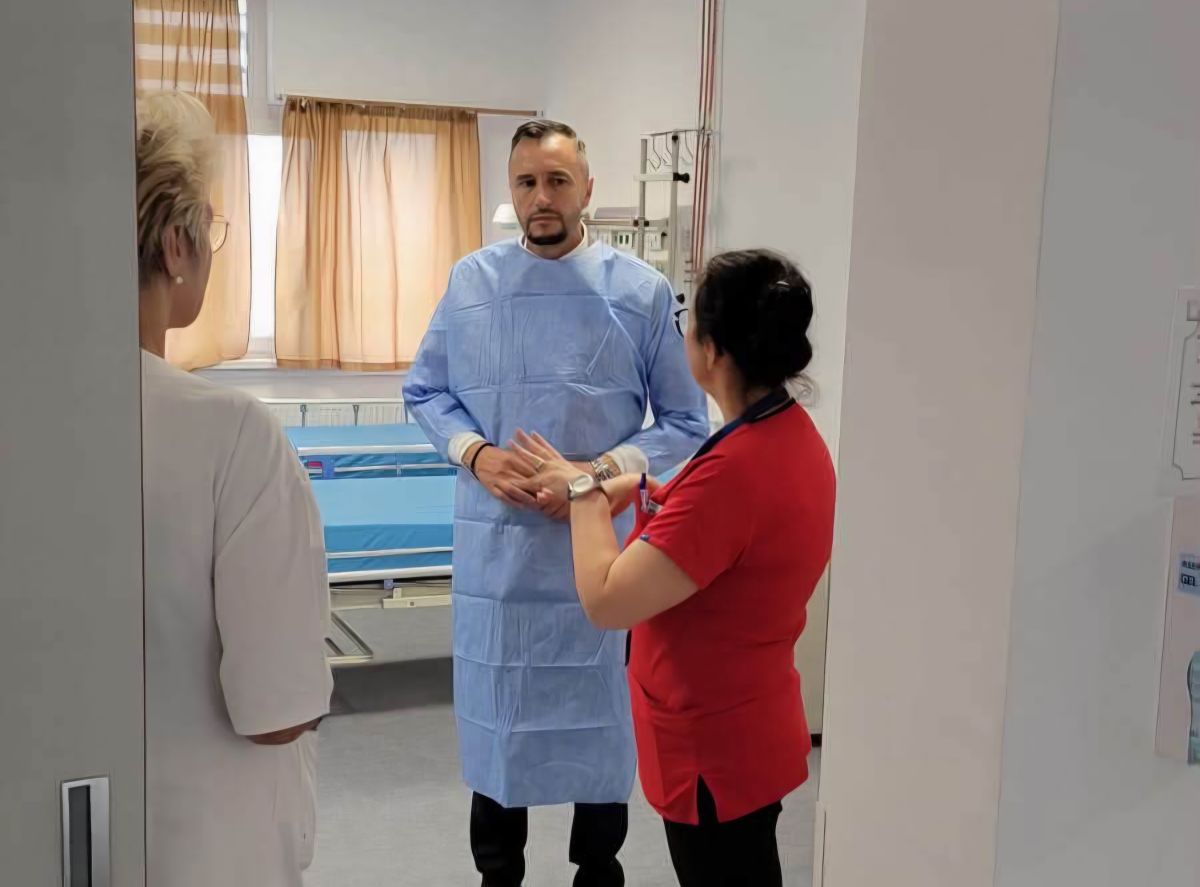 You are currently viewing PRIMĂRIA GĂEȘTI: A FOST REDESCHISĂ SALA DE NAȘTERI A SPITALULUI ORĂȘENESC GĂEȘTI