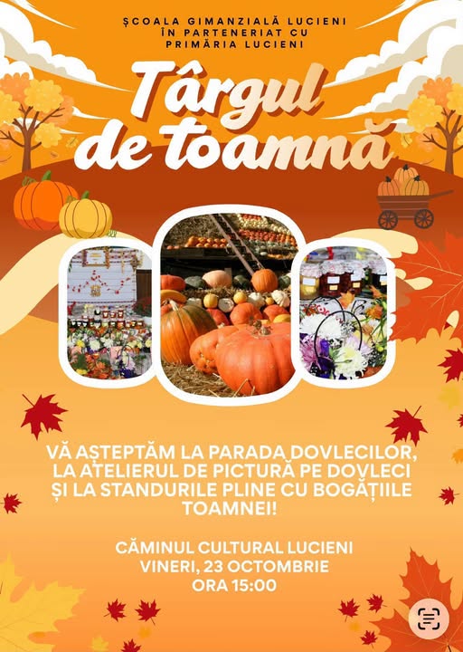 You are currently viewing Primarul Marius Tița îi invită pe localnici la o noua ediție a Târgului de Toamnă