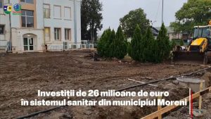 Read more about the article PURCARU GABRIEL: „Investiții de peste 26 de milioane de euro în infrastructura sanitară din municipiul Moreni!”